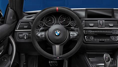 BMW 4er (F32 / F33), BMW M Performance, Lenkrad II Alcantara und Carbon ...