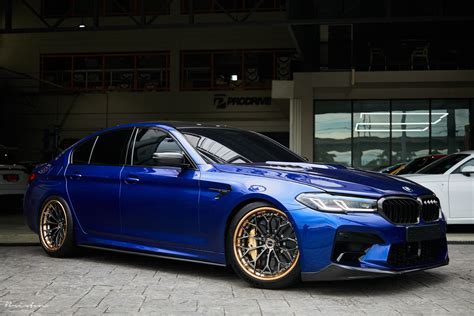 Blue BMW M5 F90 - Brixton Forged™