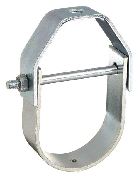 Zinc-Plated Steel, For 6 in Pipe, Clevis Hanger - 4HXW6|0500359708 ...