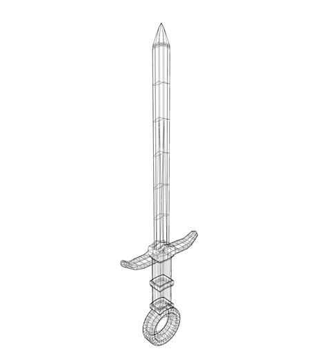 Medieval Swords Drawings