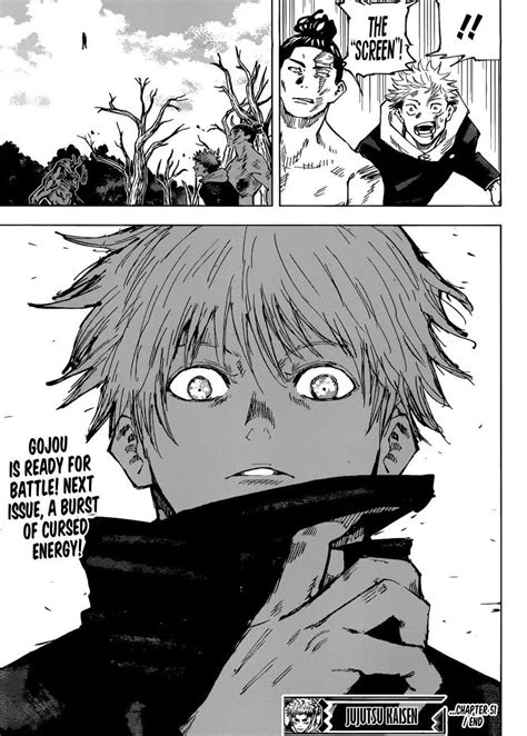 The Best 17 Jujutsu Kaisen Manga Panels Gojo Funny