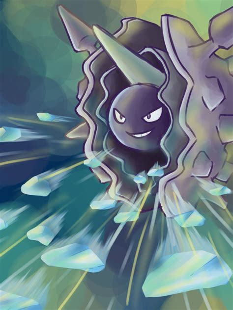 Cloyster used Ice Shard by SabrieI on DeviantArt