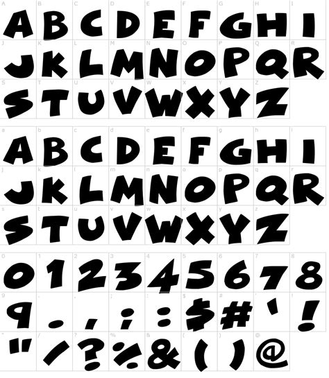 Comical Cartoon Font Download