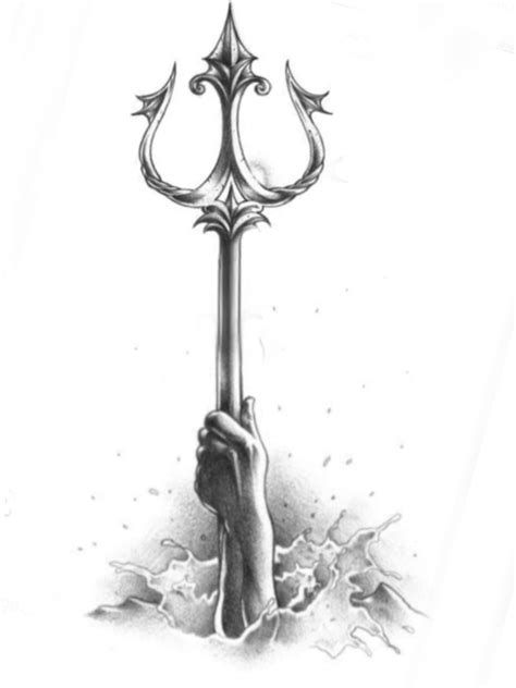 Poseidon s trident by lionel k on deviantart – Artofit