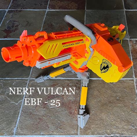 NERF N-Strike Vulcan EBF-25, Hobbies & Toys, Toys & Games on Carousell