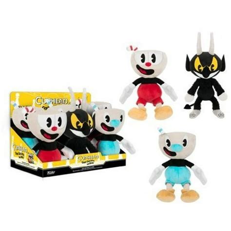 FUNKO PLUSH: Cuphead Blind Box (One Cuphead Blindbox Plush Per Purchase ...