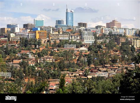 Skyline of capital Kigali, Rwanda, Africa Stock Photo - Alamy