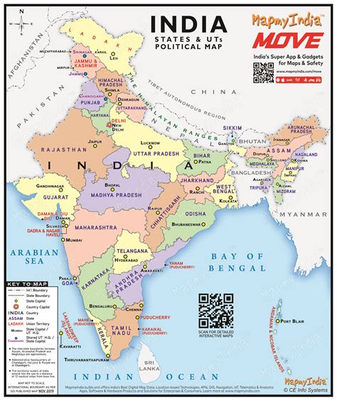 Latest Political Map Of India India Map Political Map Of India | Images ...