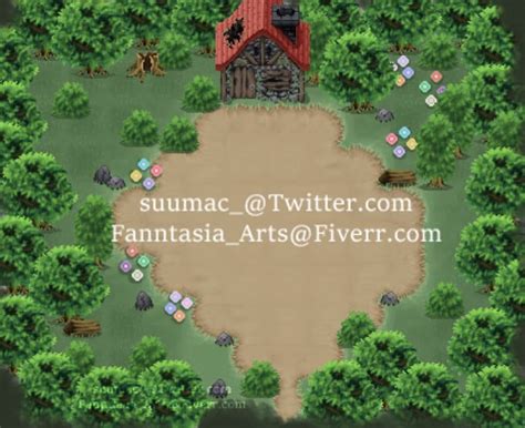 Design top down rpg pixel art tilesets and maps by Fanntasia_arts | Fiverr