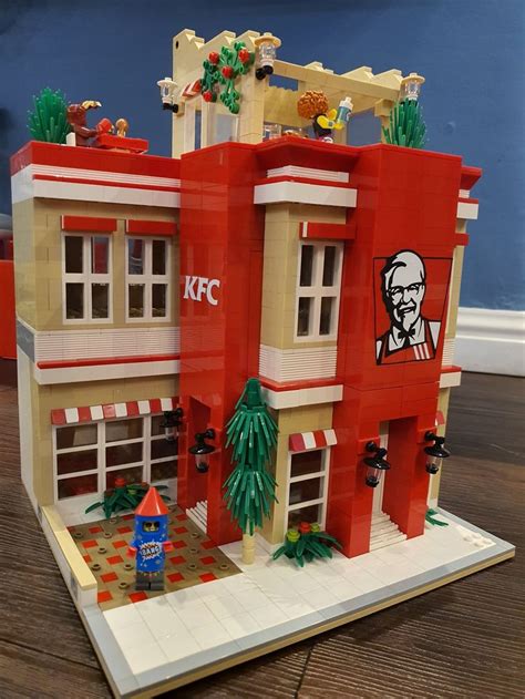 Grand KFC Modular | Kfc, Lego building, Lego creations