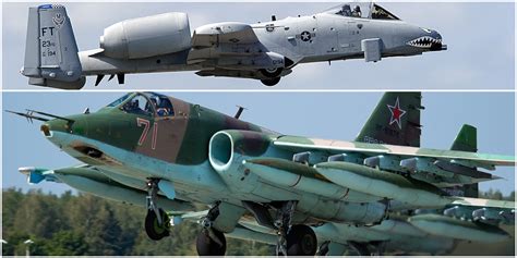 Comparaison entre Su-25 et son rival américain A-10 – CONGOKIN