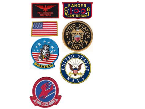 Top Gun Flight Test MAVERICK Ranger Patch Tomcat Fighter Weapon School ...