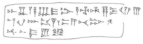 The Ugaritic cuneiform abecedary (G. G ARBINI , Introduzione ...