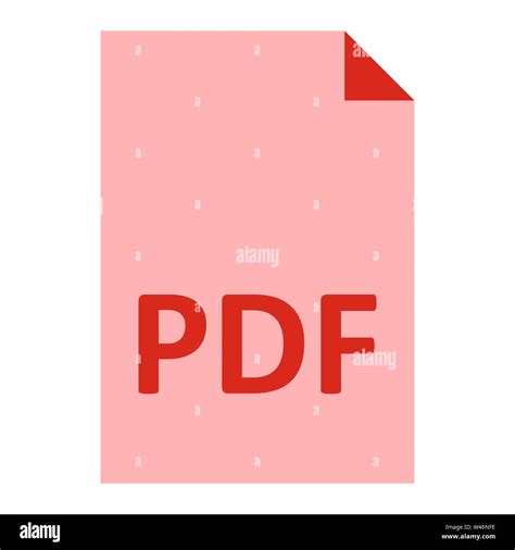 pdf format document icon or logo illustration. Perfect use for website ...