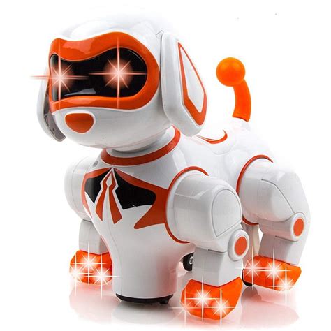 Toysery Interactive Robot Dog Kids Toy - Children's Pet Robot Puppy Toy ...