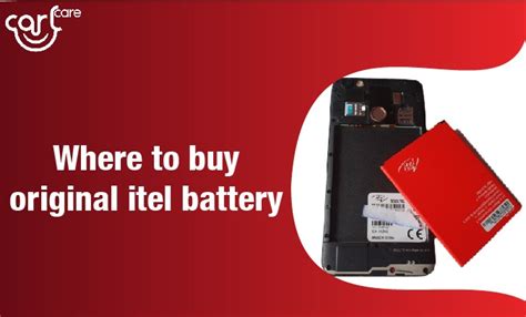 Nigeria | Buy Original itel Battery and Enjoy Big Deals-Carlcare