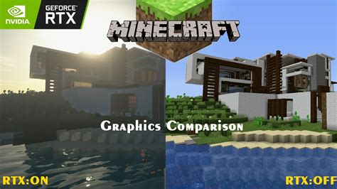 Minecraft Rtx On Vs Off Minecraft Tutorial And Guide | Images and ...