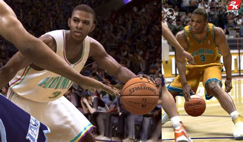 Screenshot comparison: NBA Live 08 vs NBA 2K8 | pastapadre.com