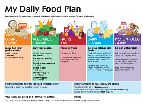 Example ECE e-portfolio: Healthy food plan