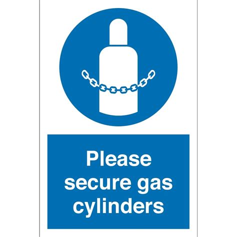 Secure Gas Cylinders Signs - from Key Signs UK