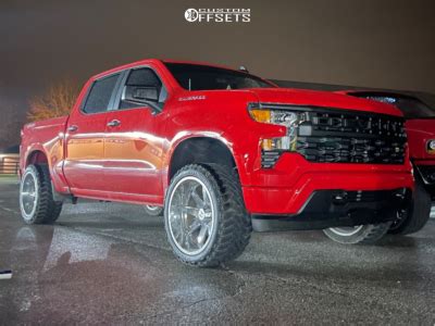 2023 Chevrolet Silverado 1500 with 20x10 -18 Method Double Standard and ...