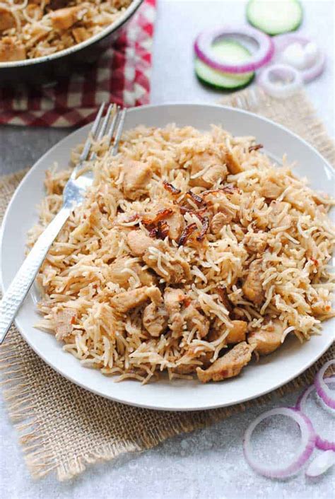 Easy Chicken Pulao: Instant Pot and Stovetop | Indian Ambrosia