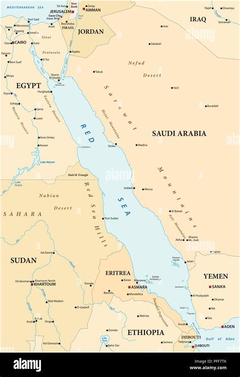 Where Is Red Sea Map