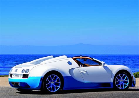 2012 Bugatti Veyron 16.4 Grand Sport Vitesse Bianco And New Light Blue ...