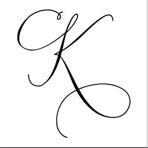 K letter | Hand lettering alphabet, Tattoo lettering fonts, Tattoo ...