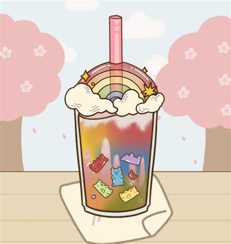 rainbow boba I made :) : r/BobaStory