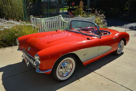 Sold - Venetian Red 1957 Chevrolet Corvette with Original Red ...