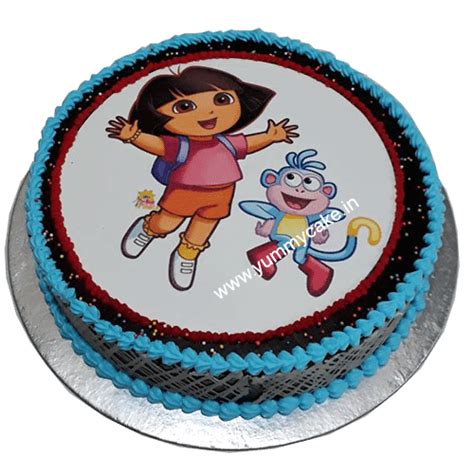 Order Dora Birthday Cake Online at Best Price | Yummycake