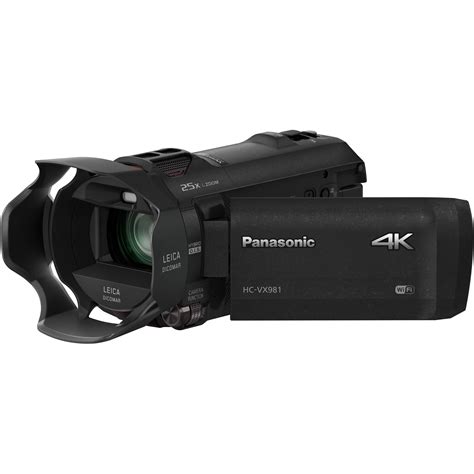 Panasonic HC-VX981K 4K Ultra HD Camcorder HC-VX981K B&H Photo