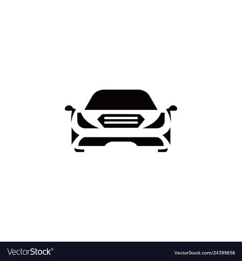 Car silhouette Royalty Free Vector Image - VectorStock