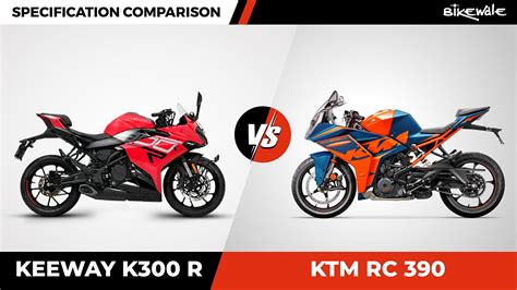 Keeway K300 R vs KTM RC 390: Specification Comparison - BikeWale