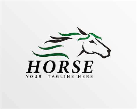 Premium Vector | Horse logo design