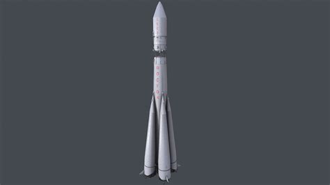 3D model vostok 1 rocket space - TurboSquid 1462373