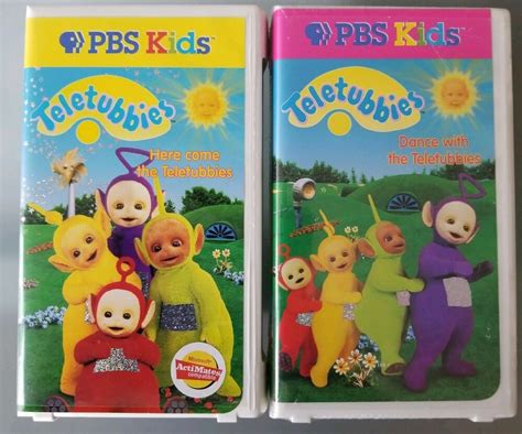 Teletubbies Dance With Teletubbies Vhs Pbs Kids Vhs Tapes | Images and ...