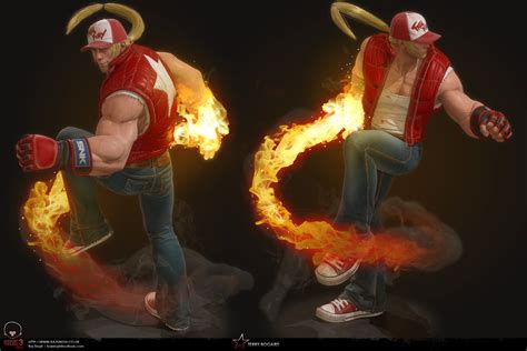 ArtStation - Terry Bogard - King of Fighters , Baj Singh