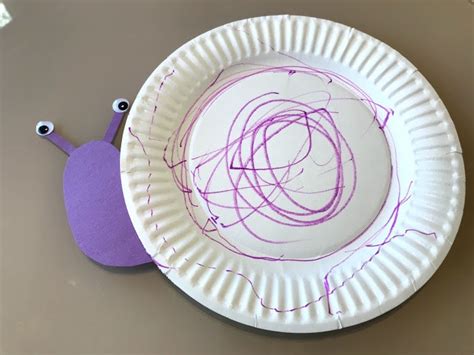 Making a Paper Plate Snail | ThriftyFun