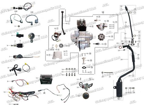 Pit Bike Carburetor Diagram