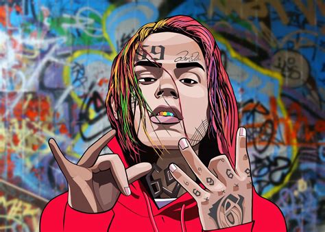 6ix9ine, music, rapper, hip hop, artist, hd, 4k HD Wallpaper