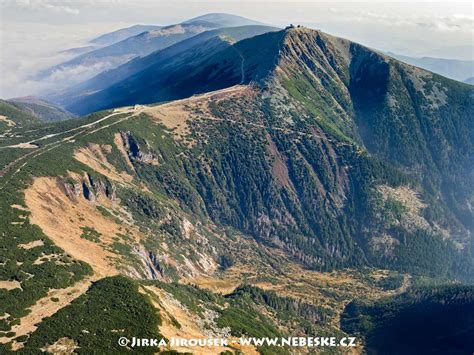 Sněžka - the highest mountain in CZ. Blueberries in the summer ...