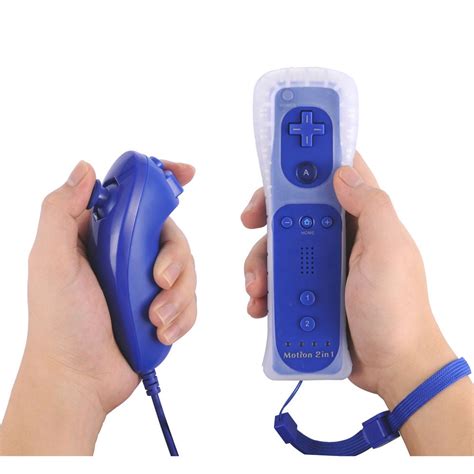 LUXMO Wii Nunchuck Controller Motion Plus, Remote Controller and ...