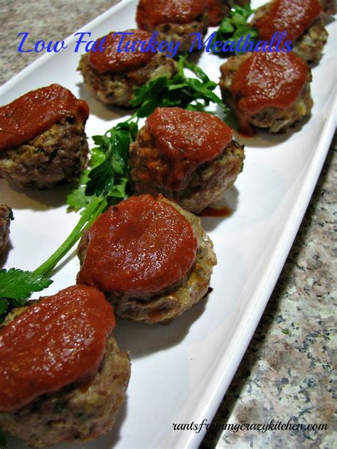 Low Fat Turkey Meatballs Recipe - Healthy and gluten free