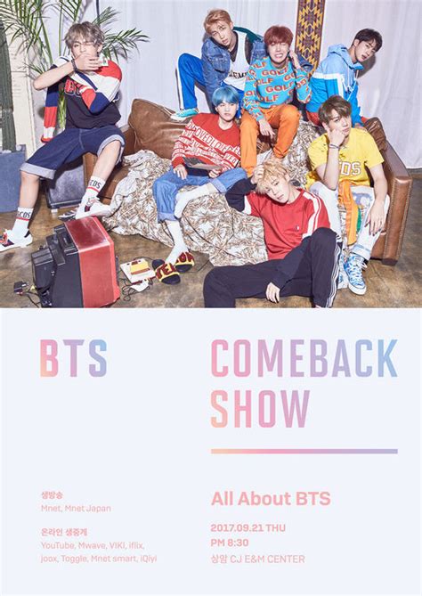 ALL FOR BTS : BTS Confirmed To Have ‘Comeback Show’ at Mnet on...