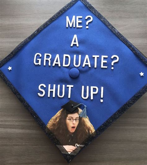 Painfully Accurate, Yet Funny Graduation Cap Ideas | Disney graduation ...