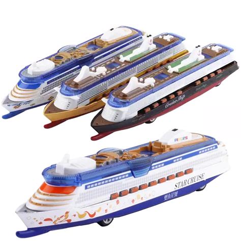 Diecast Star Cruise Boat 1:32 Luxury Ship Model Collection Pull Back ...