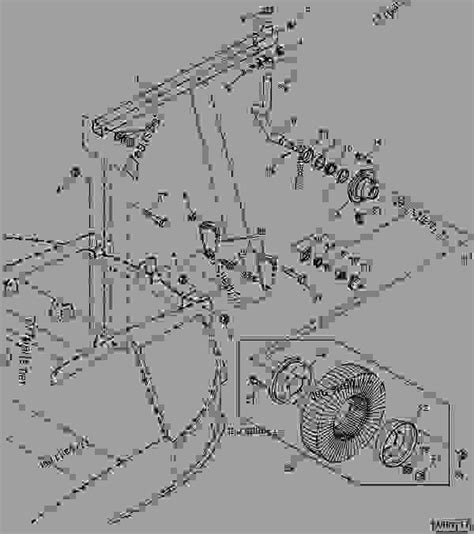 Tail Wheel and Support - CUTTER, ROTARY John Deere MX6 - CUTTER, ROTARY ...