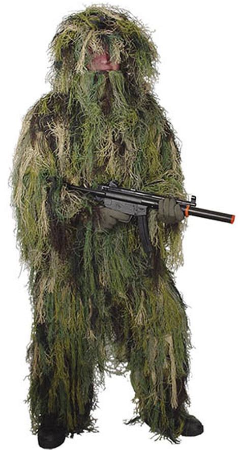 Woodland Camo Sniper Ghillie Suit - CamoNettingStore.com